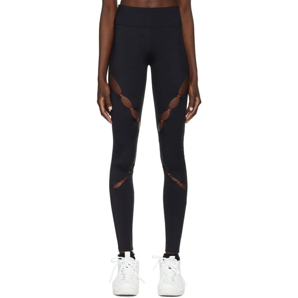 RUI Cut-Out Sport Leggings Size S Womens Black SSENSE Exclusive $365
